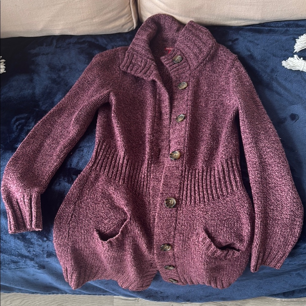 Women's Burgundy Sweater